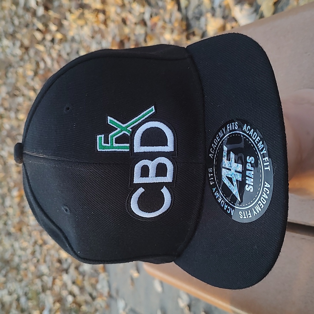 Academy Fits CBDFx Embroidered Snapback Hat Cap
